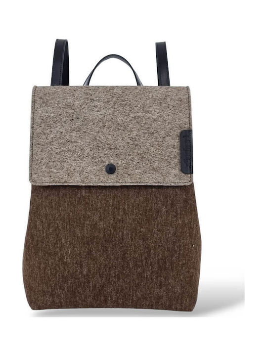 Playbags Geantă de damă Rucsac Maro