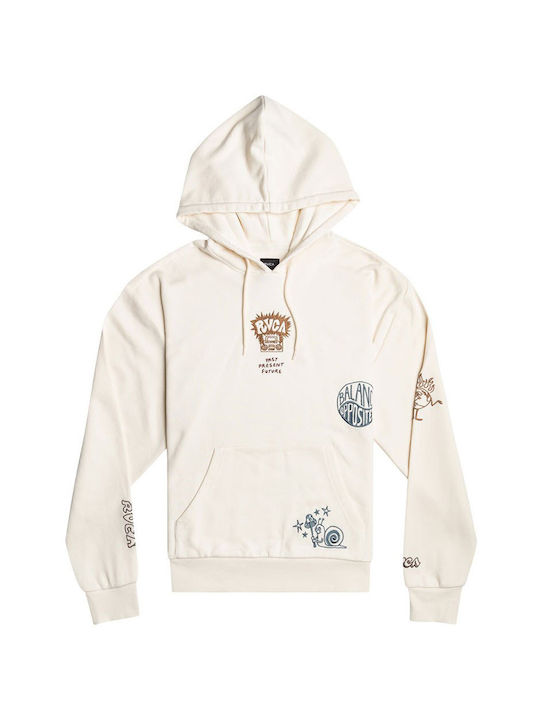 Sweatshirt mit Kapuze Beige