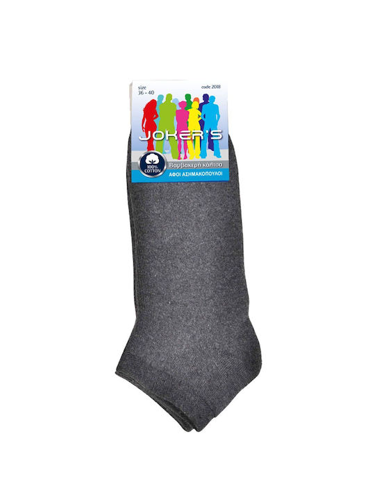 Jokers Damen Socken Charcoal 1Pack