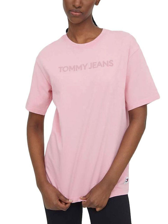 Tommy Hilfiger Γυναικείο T-shirt ΡΟΖ