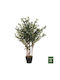 HomeMarkt Artificial Plant in Small Pot Green 1pcs