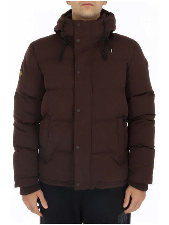 Superdry Herren Winter Jacke Lässig