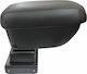 Cik Car PU Armrest for Audi 100 Black