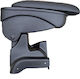 Cik Car PU Armrest for Renault Megane Black