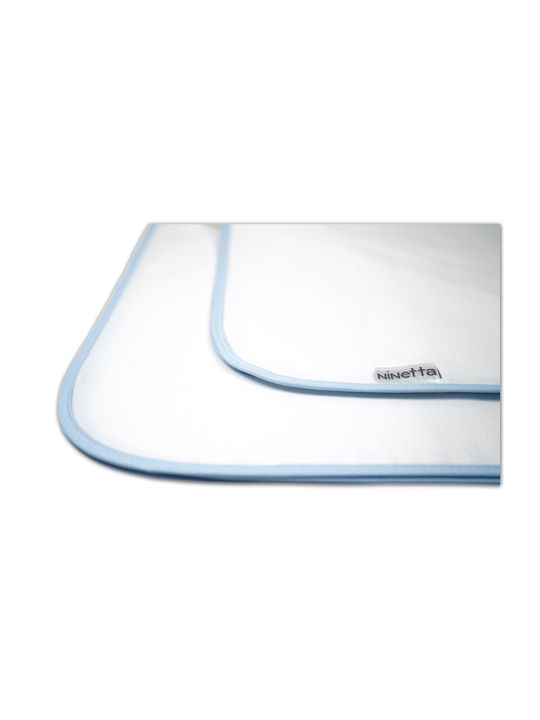 Ninetta Bebe Flanell-Kuscheldecke Sky Blue Hell...