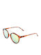 LondonBe Unisex Sonnenbrille mit Braun Schildkröte Gestell und Grün Linse LB79928511112
