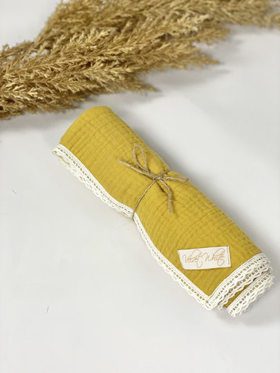 Velvet White Wickeldecke