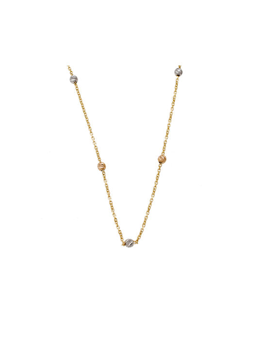 Kontopoulos Necklace from Gold 14K