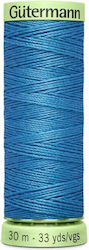 Gutermann Faden Nähen in Blau Farbe 30m