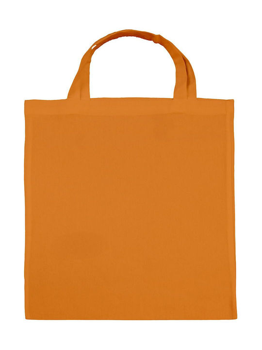 Jassz Bags Βαμβακερή Τσάντα για Ψώνια σε Πορτοκαλί χρώμα