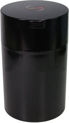 Tightvac Ваза за кафе с херметически затворен капак Пластмасова Черна 250ml 1бр