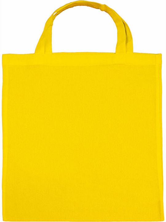 Jassz Bags Υφασμάτινη Τσάντα για Ψώνια σε Κίτρινο χρώμα