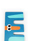 Svoora Decorative Letter Green Wood E 4.5x0.6x7cm