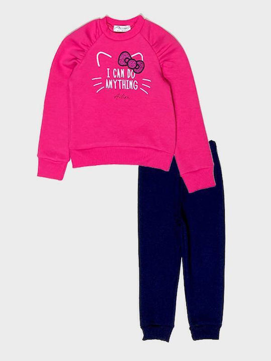 Action Sportswear Σετ Φόρμας Φούξια