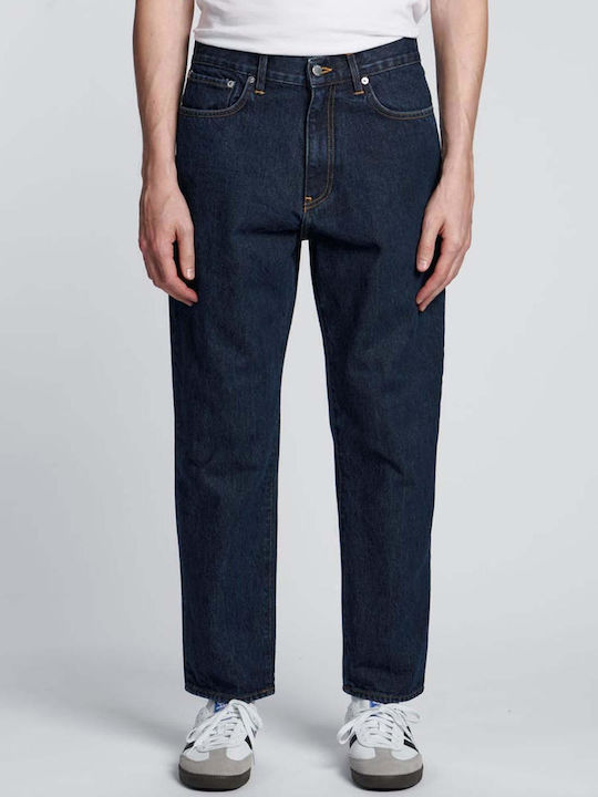 Edwin Cosmos Herren Jeanshosen Loose Fit Verjüngt Marineblau