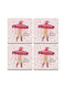 Koupakoupa Coaster Wooden Pink 4pcs
