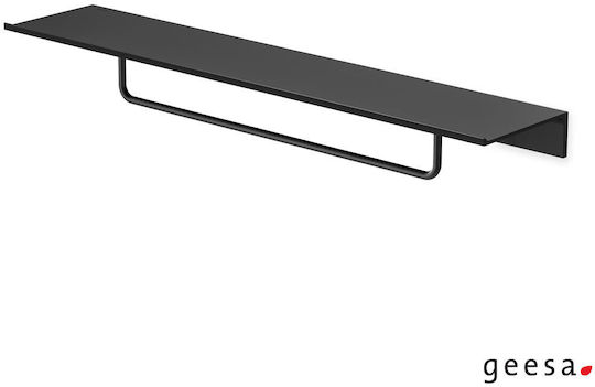 Geesa Single Wall-Mounted Bathroom Hook ​60x60cm Black