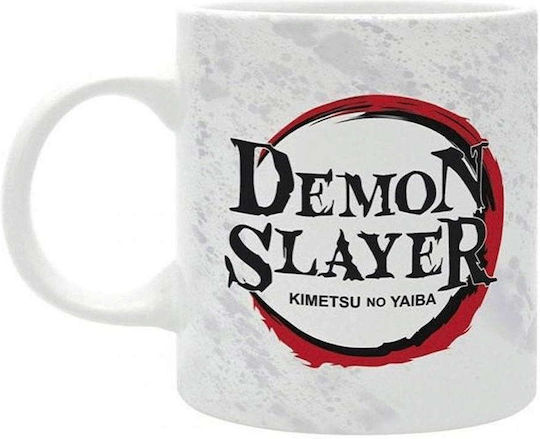 Paladone Demon Slayer Kimetsu No Yaiba (XL) Κούπα Κεραμική Λευκή 550ml