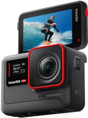 Insta360 Ace Action Camera 6K Υποβρύχια με WiFi με Οθόνη