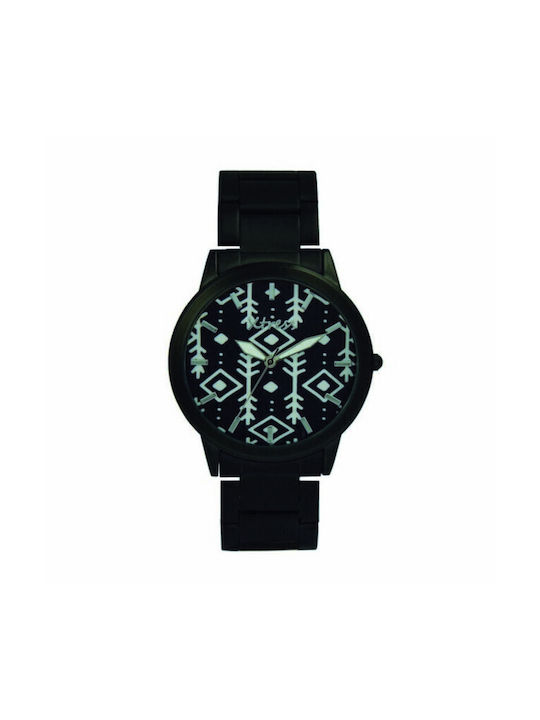 Xtress Watch with Black Metal Bracelet