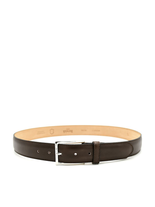 Herren Gürtel Leder Braun