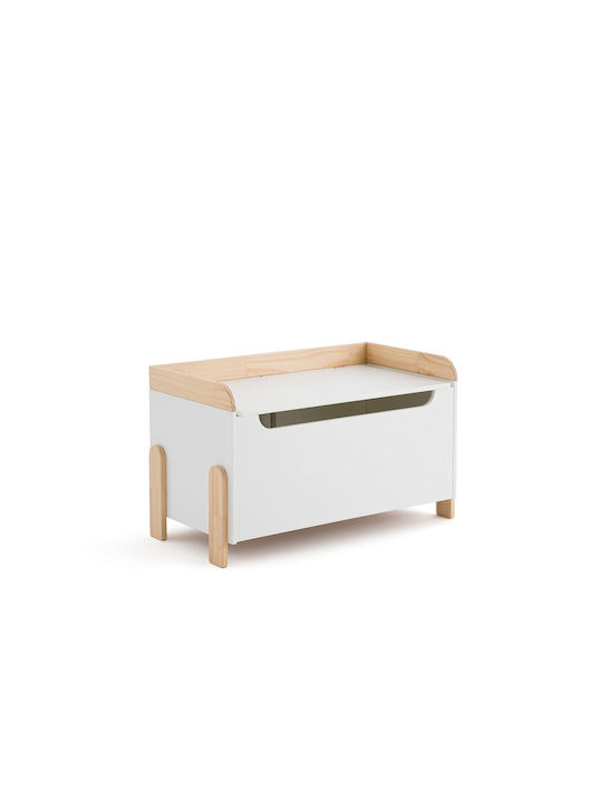 La Redoute Interieurs Dekorative Koffer Hölzernes 38x37.5x44cm Weiß
