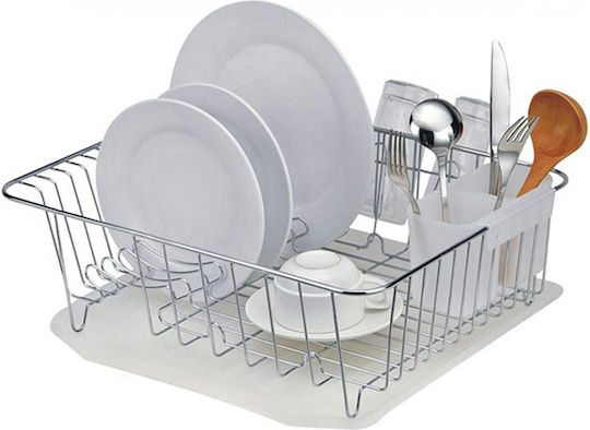 ForHome Στραγγιστήρι Νεροχύτη Μεταλλικό 43x16.5x16.5cm