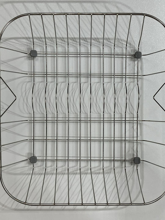 Carron Phoenix Στραγγιστήρι Γούρνας Inox Ασημί 42.5x38.5x13cm