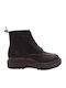 Leather Black Men's Boots