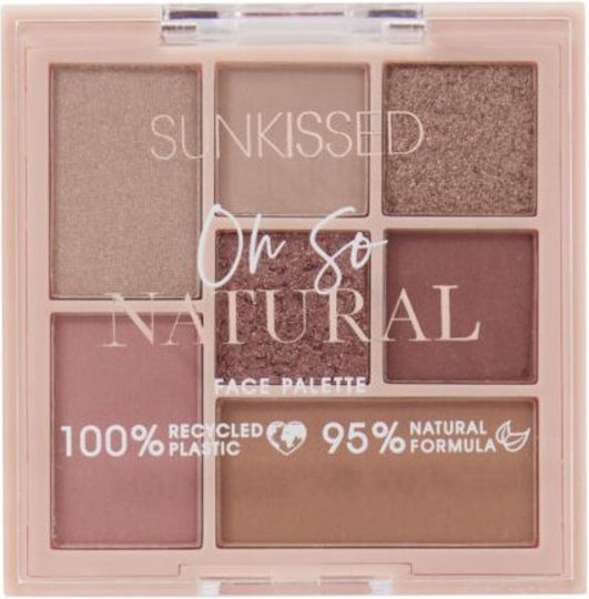 Sunkissed Oh Παλέτα με Σκιές Ματιών σε Στερεή Μορφή