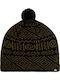Light Up Pom Pom Beanie Beanie Knitted in Black color