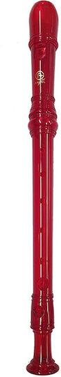 Angel Music Soprano Hangers pentru copii Plastic Înregistrător Angel ASRB 251 Red