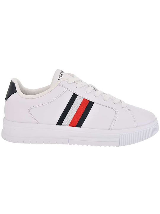 Tommy Hilfiger Ανδρικά Sneakers Λευκό