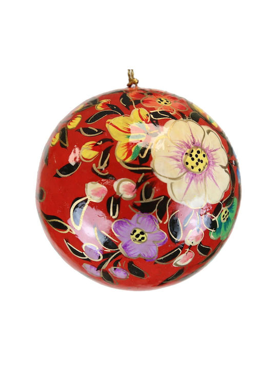 Synchronia Christmas Ball Ornament Red