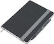 Troika Slimpad Notebook A5 with Pen Holder Black