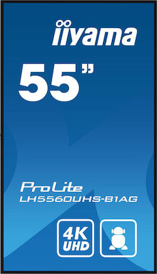 Iiyama ProLite LH5560UHS-B1AG Public Display LED 4K UHD 55"
