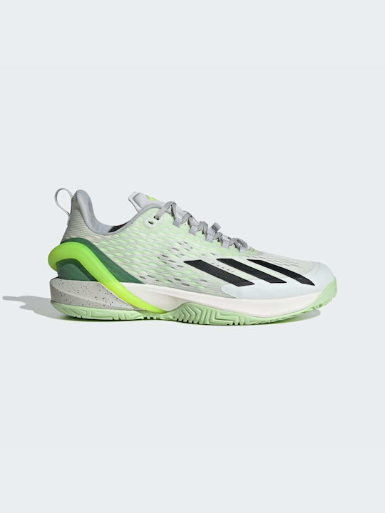 Adidas Adizero Cybersonic Ανδρικά Παπούτσια Τένις για Όλα τα Γήπεδα Γκρι