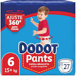 Dodot Pantaloni de scutec Nr. 6 pentru 15+ kgkg 27buc