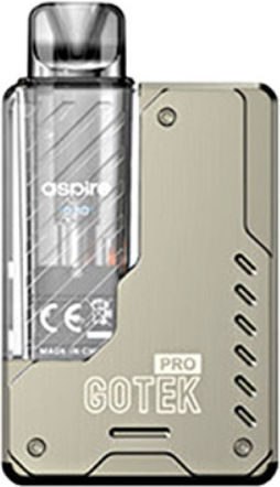 Aspire Gotek Pro Pod Kit 4.5ml με Ενσωματωμένη Μπαταρία 1500mAh Titanium