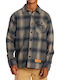 Kids Checked Shirt Long Sleeve XBSC/DRESS BLUE/PLAZA TOUPE PLAID 'marshal'