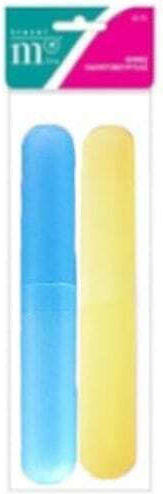 Milva Plastic Countertop Toothbrush Holder Yellow