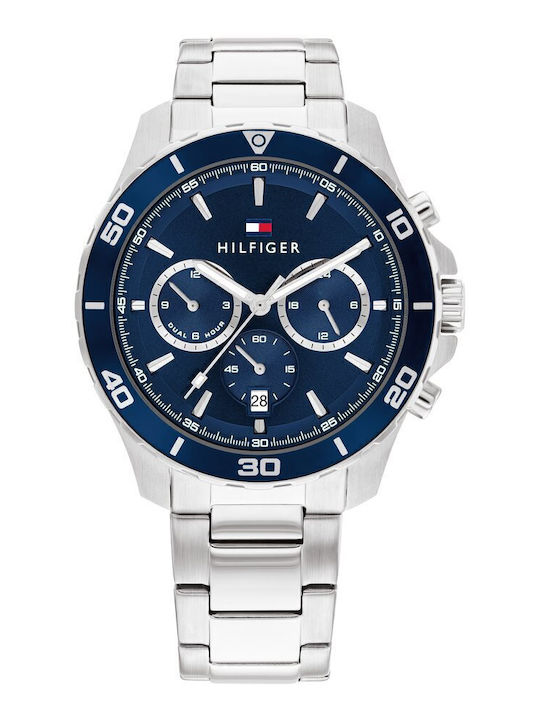 Tommy Hilfiger Jordan Ανδρικό Ρολόι 43mm Χρονογ...
