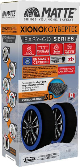 Matte Easy-Go Schneesocken Klein PKW 2Stück