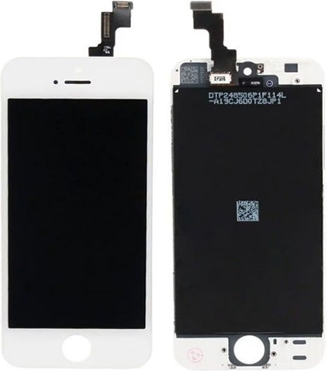 Οθόνη Lcd με Μηχανισμό Αφής για iPhone 5S. (Λευκό)