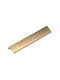 Finetto Handle Furniture made of Metallic Gold Matte 243-1271#096#G 1pcs