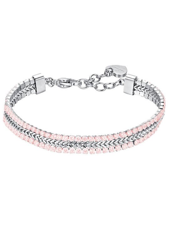 Luca Barra Damen Armband aus Stahl