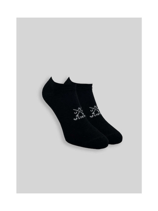 Vinyl Art Clothing Solid Color Socks Black