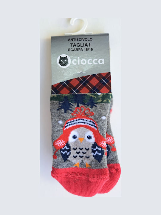 Ciocca Χριστουγεννιάτικες Κάλτσες Γκρι