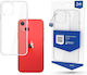 3MK Back Cover Silicone / Plastic / Tempered Glass Durable Transparent (iPhone 13)