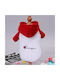 Sweatshirt Hund in Weiß Farbe M
